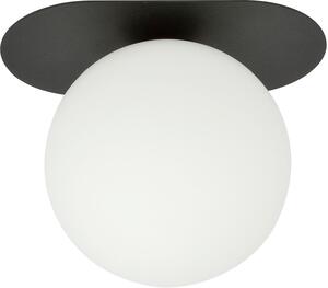 Emibig Plaza lampă de tavan 1x10 W negru-opal 1118/1