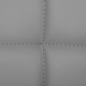 Set 2 scaune de bar, Songmics, Gri, 38x44.5x(95-115) cm