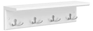 Cuier, Songmics, Alb, 40x10.5x10.5 cm