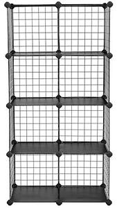 Cutie de depozitare, Songmics, Negru, 93x31x93 cm