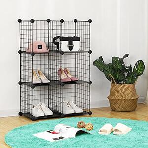 Cutie de depozitare, Songmics, Negru, 93x31x93 cm
