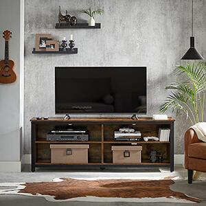 Comoda TV, Vasagle, Negru , 147x40x60 cm