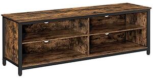Comoda TV, Vasagle, Negru , 147x40x60 cm