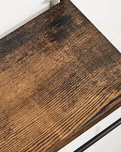 Set rafturi de perete, Vasagle, Negru , 32.0x32.0x12.0 cm