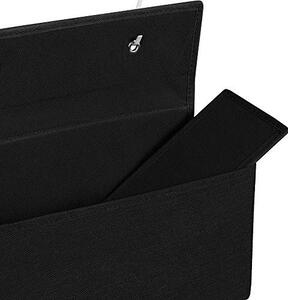 Organizator depozitare usa, Songmics, Negru, 33.5x12x100 cm