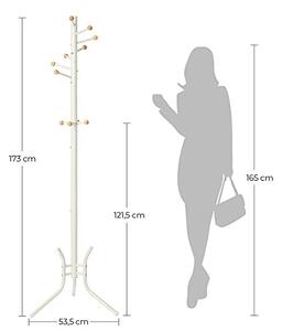 Cuier, Songmics, Alb, 52x52x173 cm