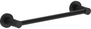 Mexen Triv, suport pentru prosoape 35 cm, negru mat, 70A33041-70