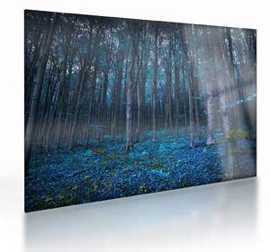 Tablou pe sticlă - Pădurea magică (70x50 cm)