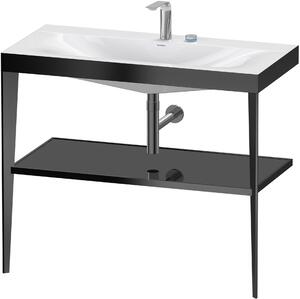 Duravit XViu lavoar cu consolă 80 cm negru XV4715EB240