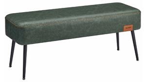 Bancheta Vasagle Verde 110x40x43 cm