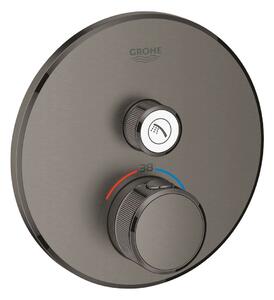 Grohe Grohtherm SmartControl baterie de duș ascuns cu termostat Brushed Hard Graphite 29118AL0