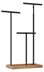 Suport de bijuterii Songmics Negru 25x11.5x56.5 cm