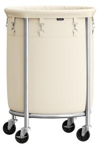 Cos de rufe Songmics Alb 50x50x71 cm