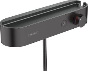 Hansgrohe ShowerSelect baterie de duș perete cu termostat negru 24360670