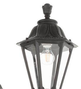Lampă LED pe stâlp Ricu Bisso/Rut 2fl 2700K negru