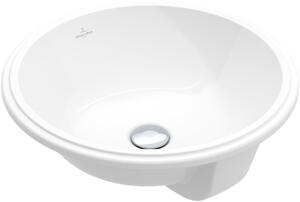 Villeroy & Boch Architectura lavoar 40x40 cm rotund sub blat alb luciu 5A7546R1