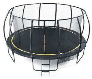 Set trambulina 427 cm cu plasa si scarita Ookee Jump Carbon
