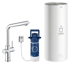 Grohe Red baterie de bucatarie cu boiler pe picior StarLight Chrome 30325001