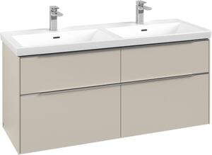 Villeroy & Boch Subway 3.0 dulap 127.2x46.2x57.6 cm dulap atârnat sub chiuvetă bej C568L0VN