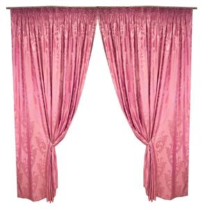 Set draperii Velaria jacard roz, 2 315x245 cm