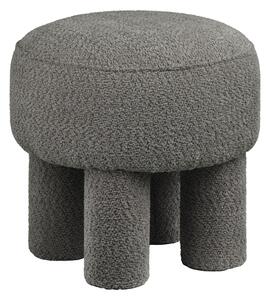 Puf Canberra, puf rotund, antracit