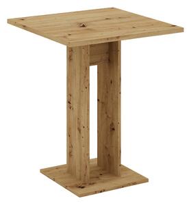 Masa EVERET, stejar artisan, DTD laminat, 68x68x78 cm