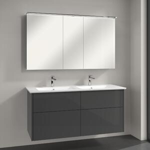 Villeroy & Boch Finero lavoar cu dulap 130 cm gri S00405FPR1