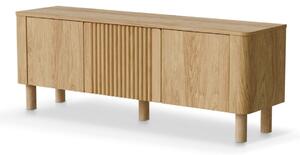 Comodă TV cu 3 uși Arango, stejar hickory (150 cm)