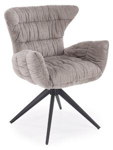 Scaun Houston 2096Gri, Negru, 9x7x7cm, Tapiterie, Metalic