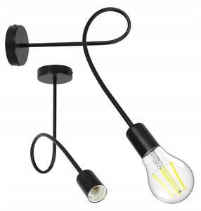 Lampă de perete 1xE27/20W/230V neagră