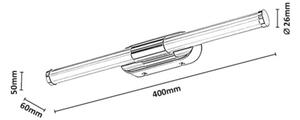 Rabalux 75094-LED Aplica pentru oglindă de baie TENEBRA 6W/230V IP44 40 cm crom lucios