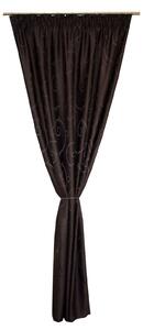 Draperie Velaria jacard negru, 150x245 cm