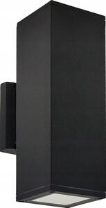 Aplică de perete pentru exterior, 2xGU10/35W/230V, IP54, neagră