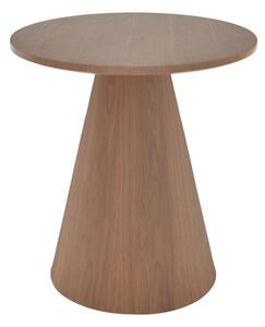 Masutea Cafea Donna MDF Nuc, Diametru 45 Cm