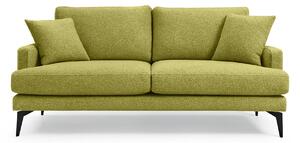 Canapea Fixă AZURRO, 2 locuri, 175x90x85 cm, Verde-Olive-Mystery