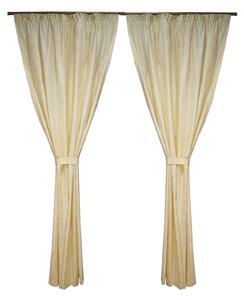 Set draperii Velaria baroc oglinda auriu, 2x165x250 cm