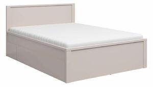 Pat Nolroma 130Dublu, Crem, 160x200, PAL laminat, 17x21x10cm