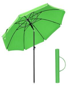 Umbrela de plaja Songmics Verde 160x160x206 cm