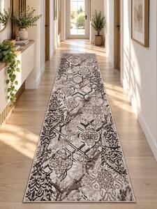 Traversa Moderna, Frida 12310, Gri, Latime 60 cm, Diverse Lungimi