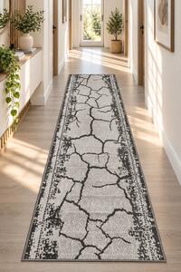 Traversa Moderna, Frida 08912, Gri, Latime 60 cm, Diverse Lungimi