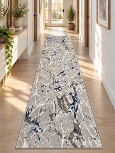 Traversa Moderna, Frida 12259, Gri, Latime 60 cm, Diverse Lungimi