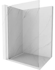 Mexen Kioto L, paravan de dus walk-in 50 x 200 cm, sticla transparenta 8 mm, profil alb, 800-050-103-20-00