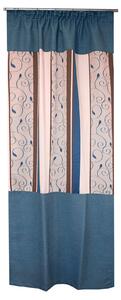 Draperie Velaria rustic roz, 90x230 cm