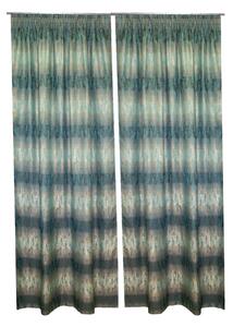 Set draperii Velaria degrade turcoaz, 2x140x260 cm