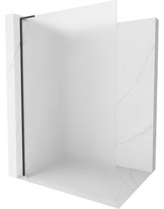 Mexen Kioto L, paravan de dus walk-in 90 x 200 cm, sticla mat 8 mm, profil negru, 800-090-103-70-30