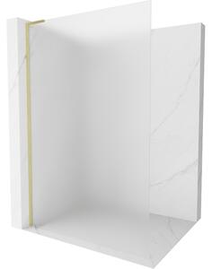 Mexen Kioto L, Paravan de duș Walk-In 90 x 200 cm, sticlă mată 8 mm, profil auriu mat, 800-090-103-55-30