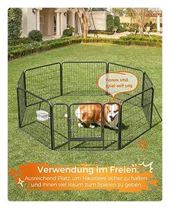 Tarc pentru animale de companie, Feandrea, PPK86G, 77 x 60 cm