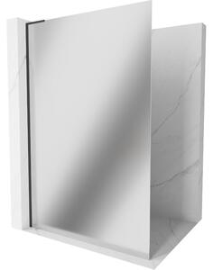 Mexen Kioto L, paravan de dus walk-in 70 x 200 cm, sticla model oglinda 8 mm, profil negru, 800-070-103-70-50