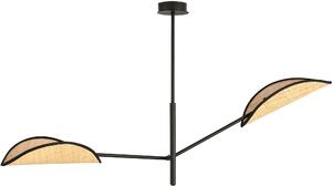 Emibig Vene lampă de tavan 2x10 W negru-bej 1160/2