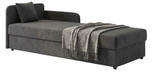 Pat de colț single cu spațiu de depozitare Toffi 107 (95x200 cm)